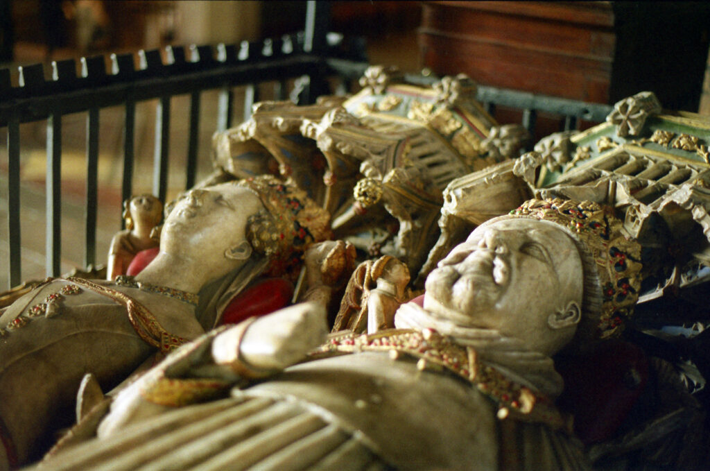 tomb of Henry IV and Joan